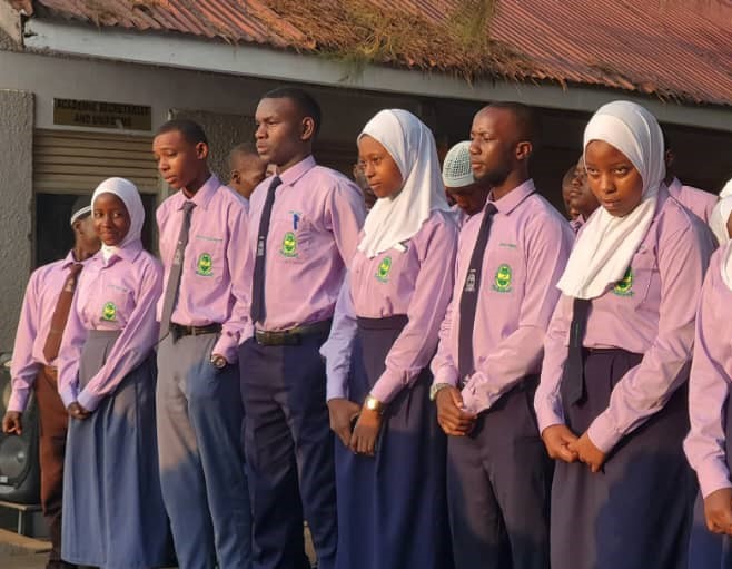 Students learning together